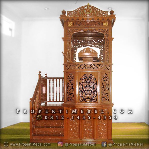 Mimbar Masjid Tangga Samping