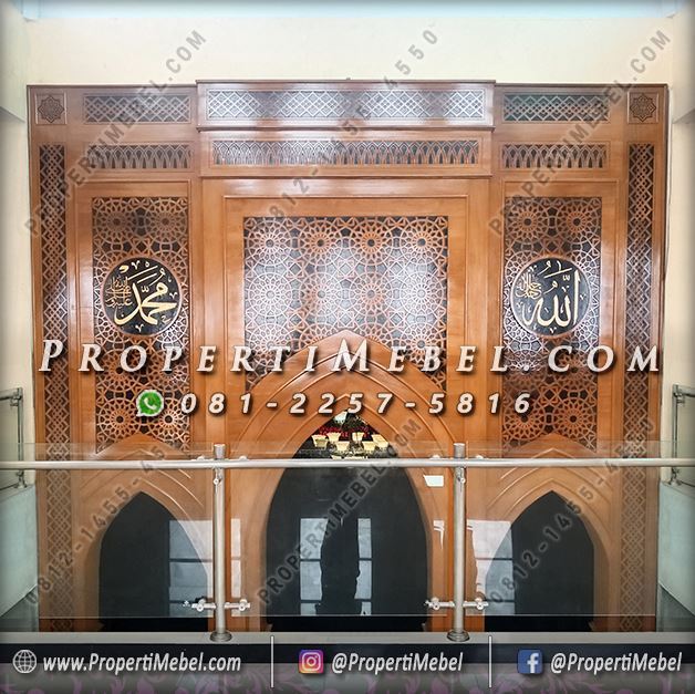 Desain Mihrab Masjid Minimalis 2 Lantai